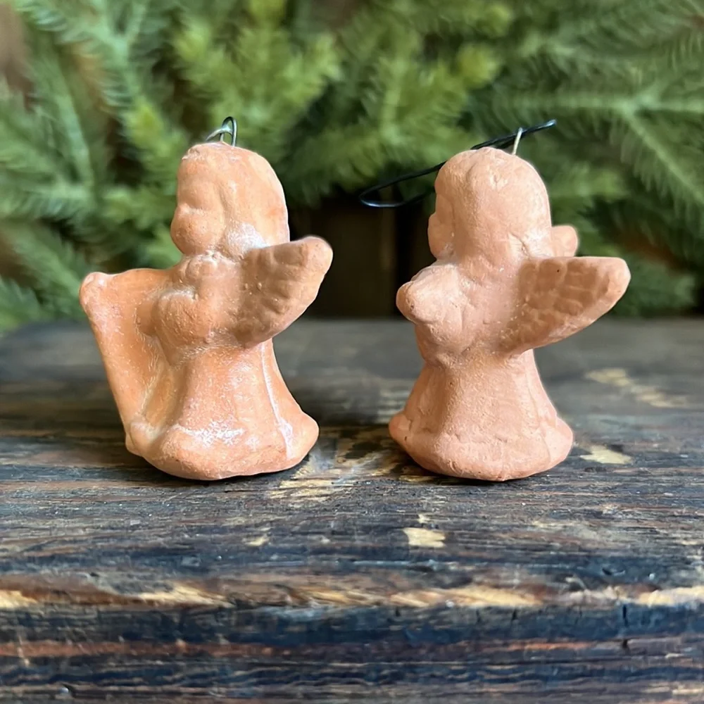 (2)Mini Terracotta Angels - Picture 7 of 9